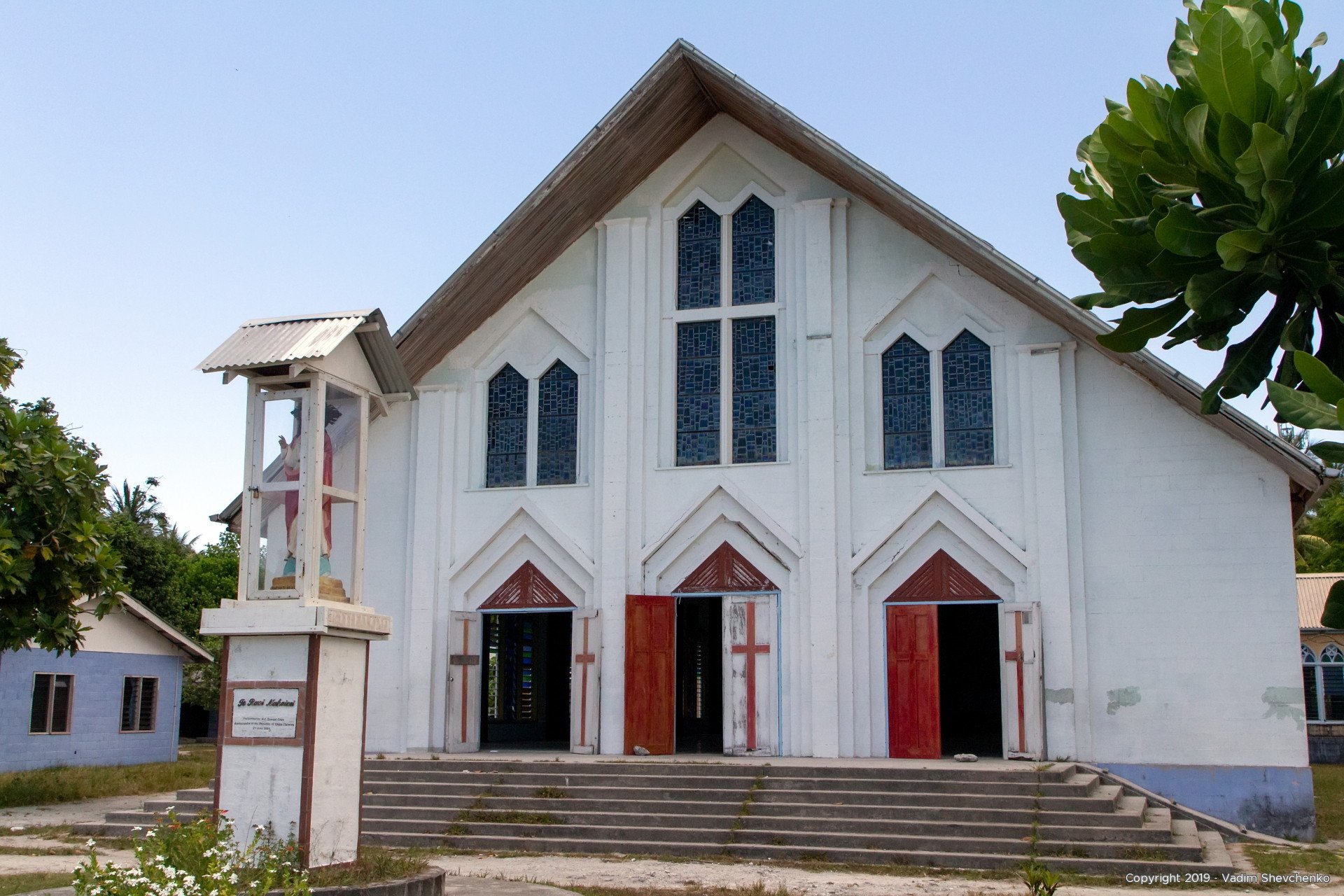 Architecture Kiribati Oceania Photo Gallery Vadim Shevchenko Photographer